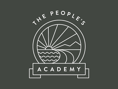 The People's Academy academy beach city education identity mountains ocean santa monica school sun