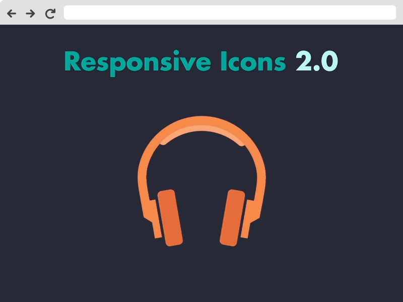 Responsive Icons 2.0 concept gif icons responsive responsive icons scalable icons