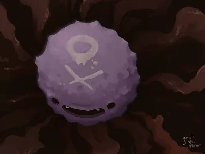 Koffing ares fan art gonzalo koffing pokemon villafañe