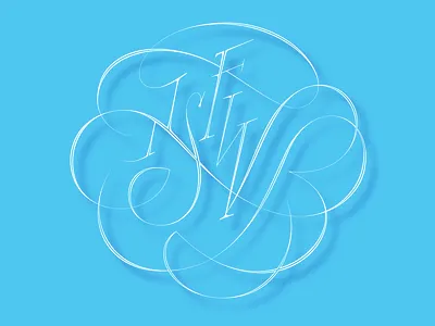 NSFW lettering swashes typography