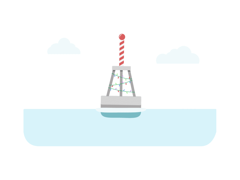 North Pole Buoy 2050 animation buoy motion motion graphics north pole oil rigs