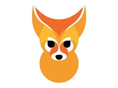 Foxy fox animal colour cute fox illustration