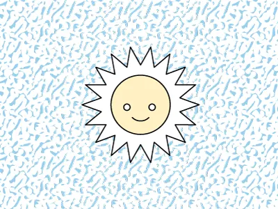 geometric Sun geometric pattern sky sun