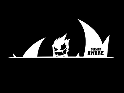 Burned Awake DJ Producer awake branding burned didier laureaux dj identity logo producer