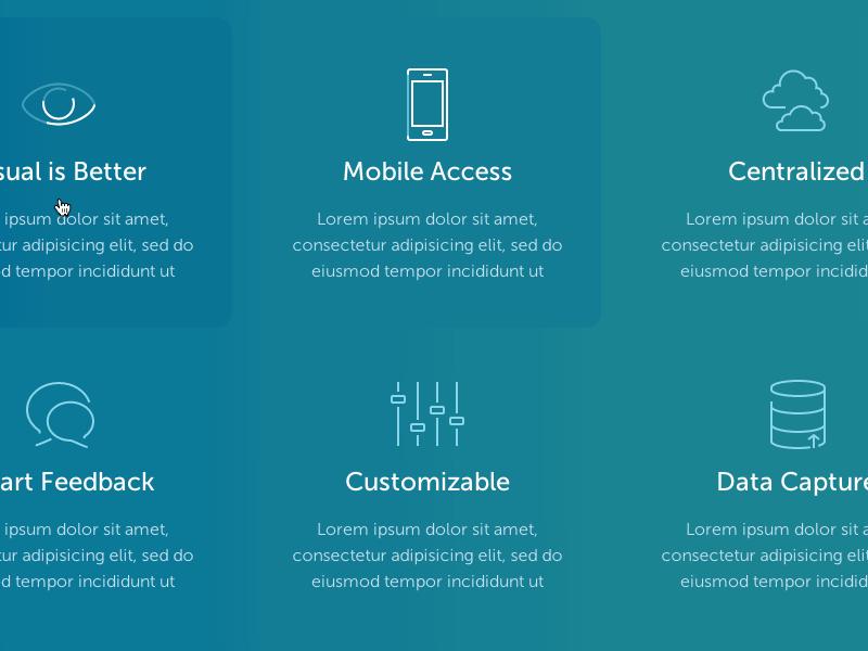 SVG Hover Animations by Tony Gines on Dribbble