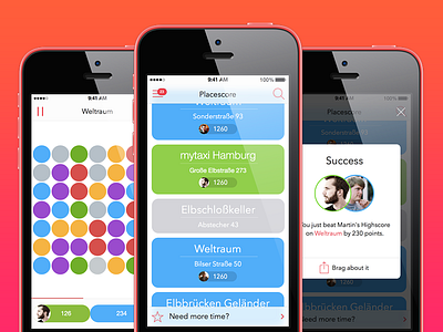 Location Based Highscores: Placescore apple game ios iphone location based out now placescore release