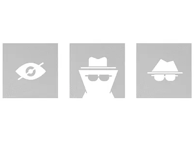 Incognito / Private Icon icon incognito private