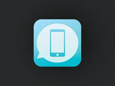 iMore app icon rebound app blue button clean gentle gradient icon imore ios ipad iphone soft
