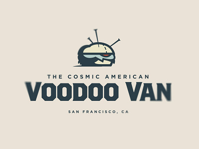 Voodoo Van branding food truck