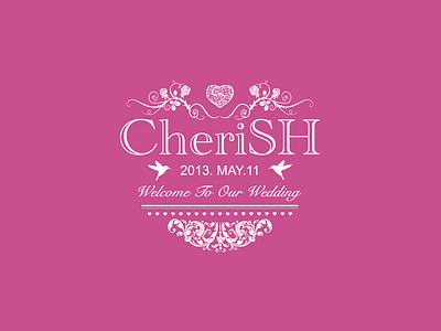 Cherish Wedding graphic