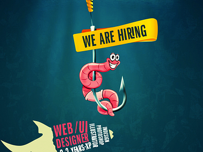 We Are Hiring bangalore fishing hiring hook india nashad tridz