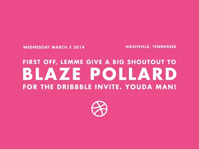 My First Post first post futura invite nashville tennessee type welcome