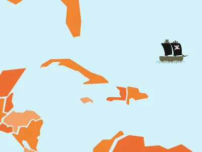 Map illustration map world