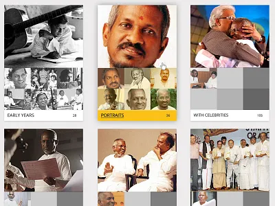 Photo Gallery ilaiyaraaja photo gallery photo thumbnail thumbnail ui ui pattern
