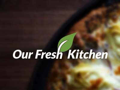 Our Fresh Kitchen Logo food kitchen logo recipes