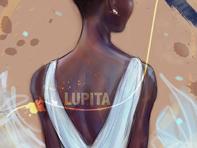 Dribbble 4- Validation digital illustration lupita oscars painting