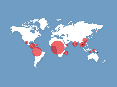 Hot Spots design development hotspot illustration map sneak peak wdg web development group world