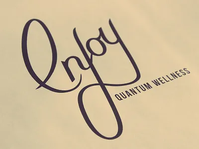 Calligraphy Logo for Wellness Company brand calligraphy cursive design logo script sketches typography