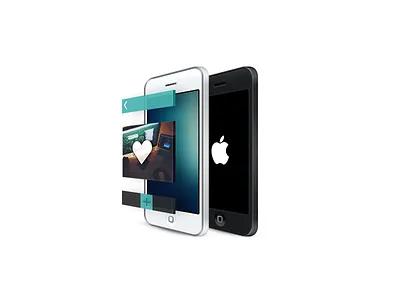 iPhone 5 illustration for my website. design illustration interface ios iphone