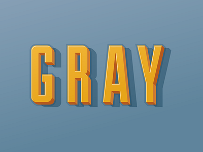 Gray dimension gray type