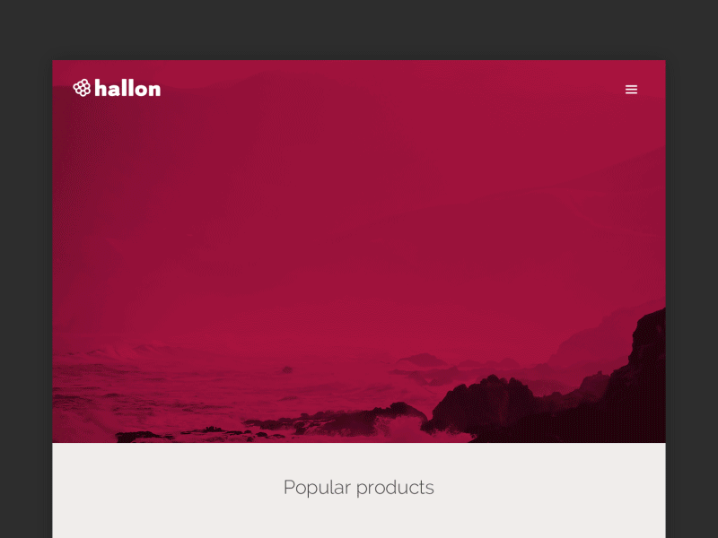 Menu animation after effects animation gif menu motion navigation ui ux web