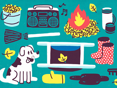 Illustrations For Online Magazine The Province art barsikestribu brskstrb cleaning of the territory illustration pattern province sabbatarian texture