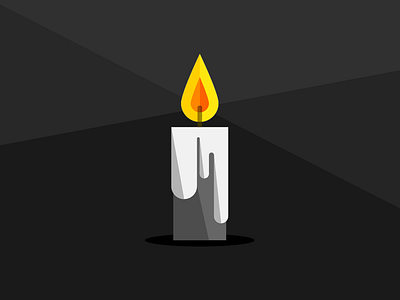 Geometric Candle candle geometric geometry light shapes simplistic