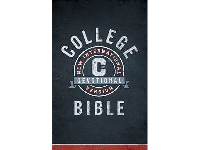 College Devotional Bible academic bible college crest