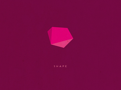 SHAPE abstract identity logo mark shape