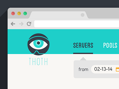 Thoth Nav Detail flat ui web