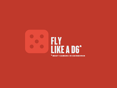 Fly board games dice illustration