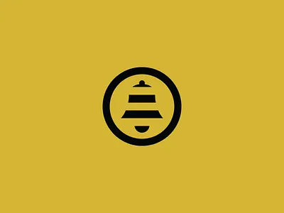 Sketch bell icon stripes