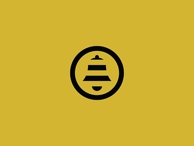 Sketch bell icon stripes