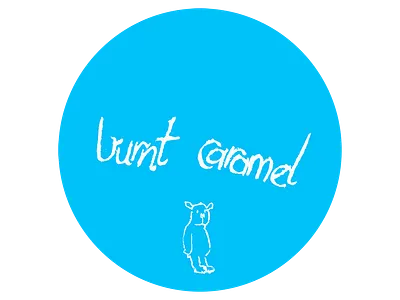 Burnt Caramel Insignia (Light Blue) blue illustration insignia