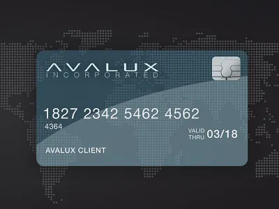 Credit Card banking blue credit card dark financial money transparency