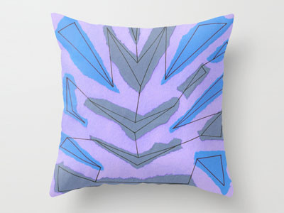 Structure ink pillow ripped paper