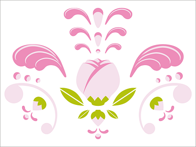 Kurbits flowers graphic kurbits old pattern shredderville skateboard stencil swedish tradition