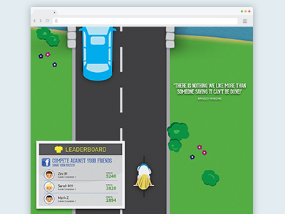 Decathlon Squared (2 of 3) animation design illustration parallax website