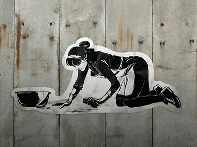 Street-art #1 character design draw illustration