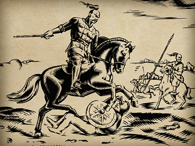 "Svyatoslav" character design draw illustration