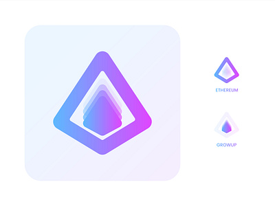 Ethereum App Icon 005 app app design app logo bitcoin blockchain branding crypto wallet cryptocurrency daily ui 005 ethereum icon set icons identity ios ios icon logo modern logo ui ux