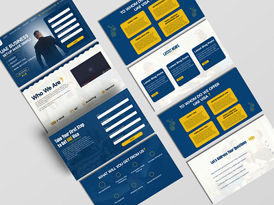 Modern Visa services landing page app landing page build website business website coming soon page create website custom high coverting landing page opt inpopup form product launching page responsive landing page ui ux website wesbsite design