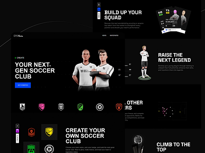 SoccerMaster video game interface 3d football app app interface club building digital sports gaming gaming app design landing page next gen gaming online gaming soccer club builder soccermaster sports gamification sports simulation ui ui design ui ux ux ux gaming app interface video game design