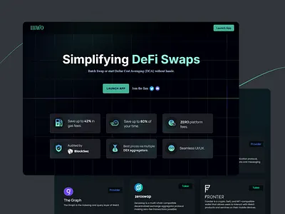 Streamlined DeFi Swap Interface blockchain blockchain technology crypto interface crypto trading dca strategy decentralized finance defi swap defi swaps dex aggregators financial innovation gas fee savings grid layout platform design platform transparency token swapping ui design user friendly ux design ux ui web3 tool