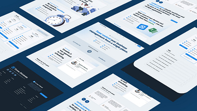 Afirmis Landing Page Design branding designsystem ui ux web webdesign