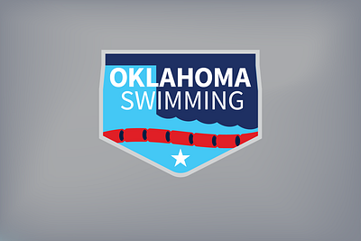 Oklahoma Swimming Primary branding club sports design federation identity league logo norman oklahoma oklahoma city olympics sports stillwater swimming team sports tulsa water youth sports