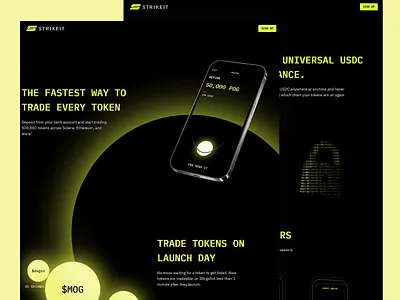 Crypto Trading UI Design blockchain crypto crypto platform crypto trading defi dashboard digital assets fast transactions finance interactive design minimalist layout mobile friendly token exchange trading trading interface ui design user experience ux design ux ui ux ui design web3 finance
