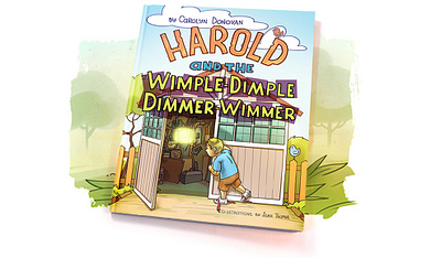 HAROLD AND THE WIMPLE-DIMPLE DIMMER-WIMMER book illustration childrens book childrens book illustration childrens illustration cute illustration kids illustration story book illustration