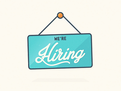 We're Hiring graphic designer hire job motion designer ui video editor web designer