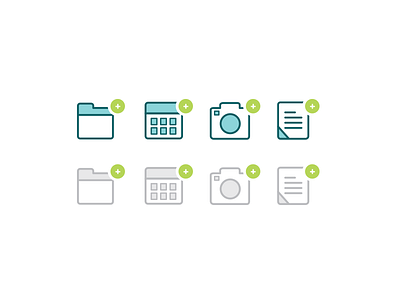 Icons branding feature icons focus lab icons illustrations web app web design